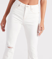 Robyn High-Rise Crop Flare Jeans By Windsor Denim