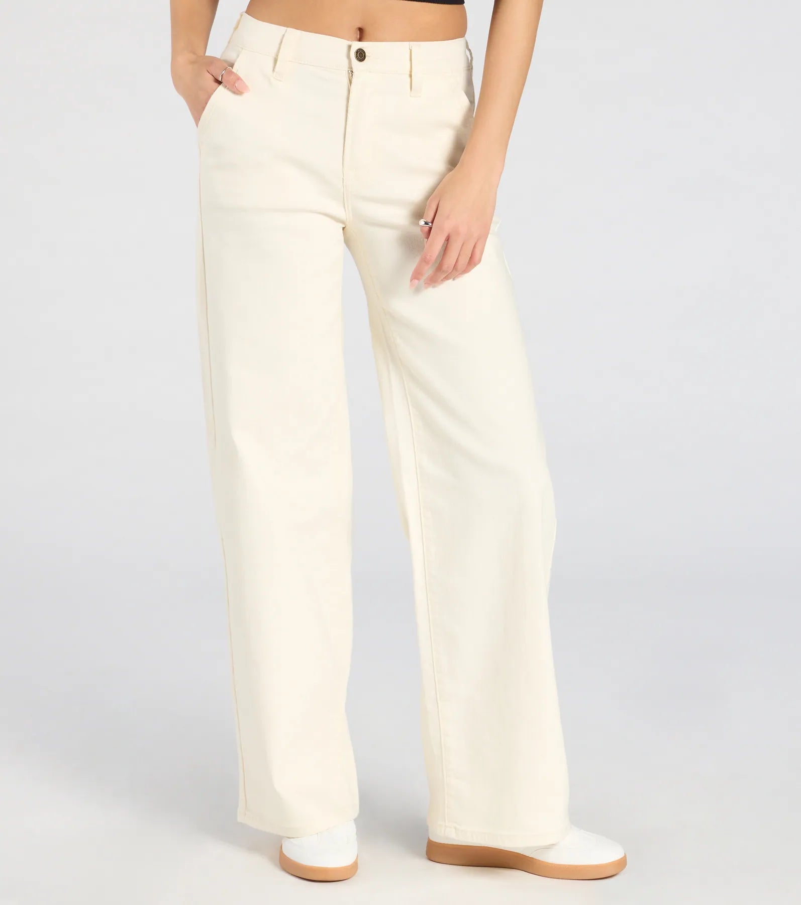 Perfect Day High-Rise Straight Leg Denim Jeans