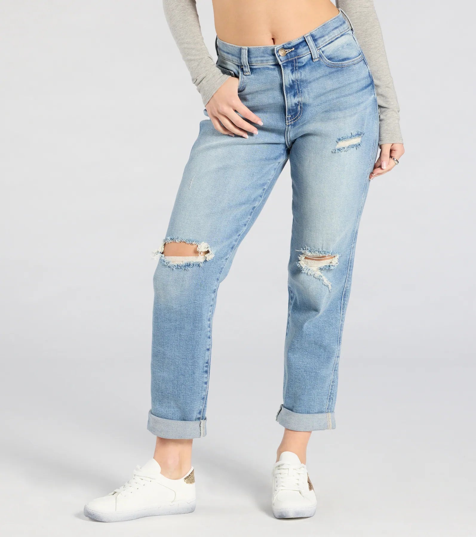 Prepare To Love High RIse Boyfriend Denim Jeans