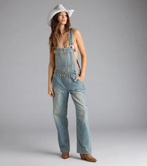 Casual Babe Tinted Denim Overalls