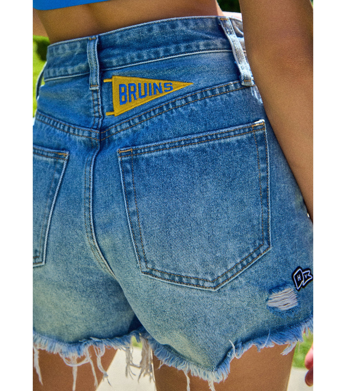 Bruin® Crush UCLA® College Patch Denim Shorts
