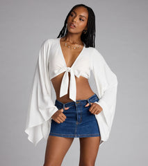 Mini Mood Activated Denim Skort