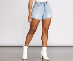 Blinged Out Babe Boyfriend Shorts