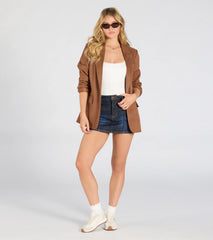 Real Babe High-Rise Denim Skort