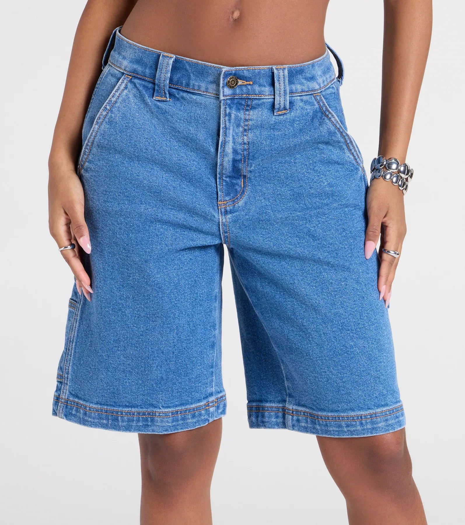 Big Deal Mid-Rise Denim Jorts