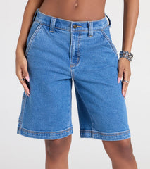 Big Deal Mid-Rise Denim Jorts
