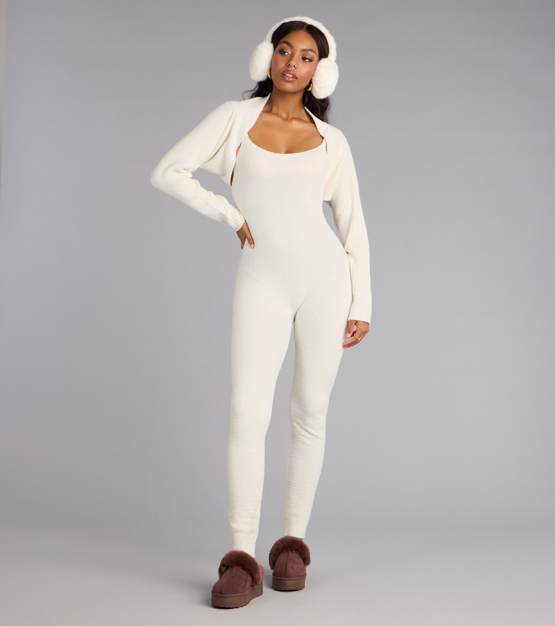 Couch Club Chenille Catsuit