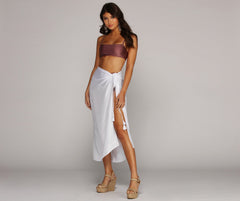 Simply Stylish Sarong Cover Up
