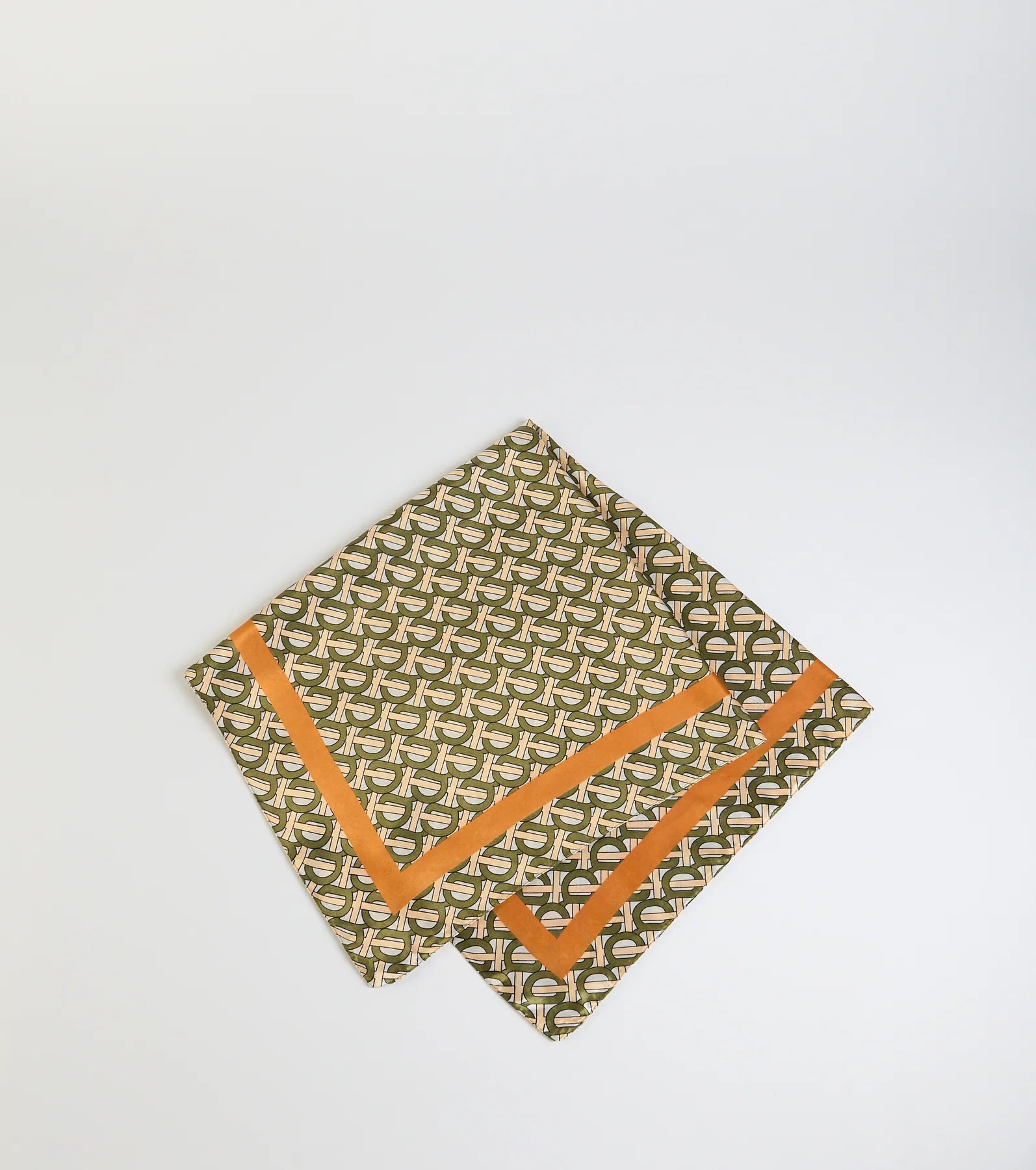 Luxe Flair Woven Loop Satin Scarf