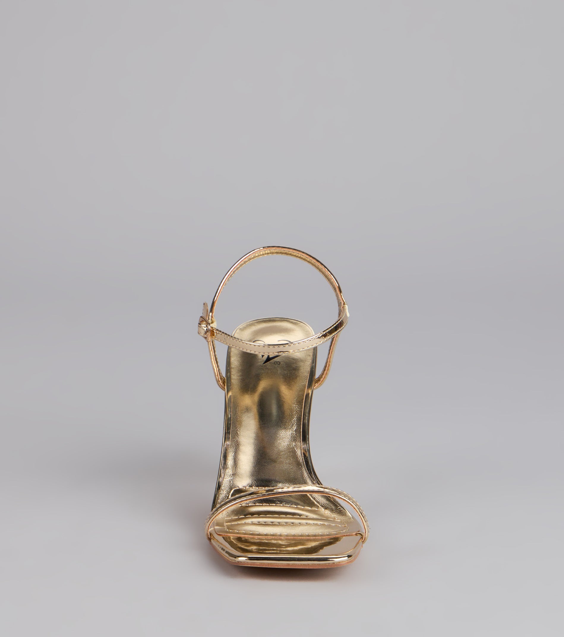 Style Pop Square Toe Nubuck Stiletto Heels