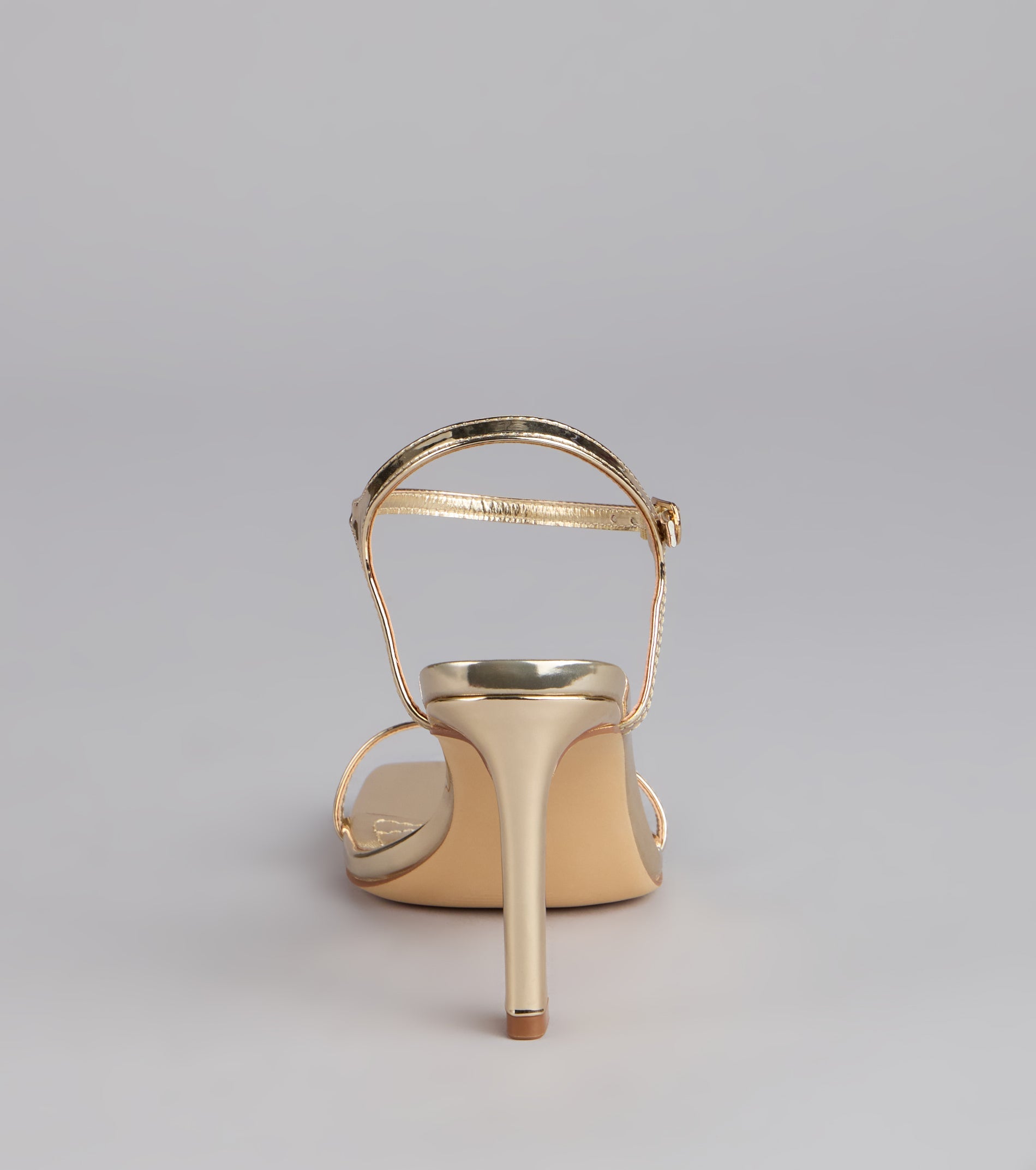 Style Pop Square Toe Nubuck Stiletto Heels