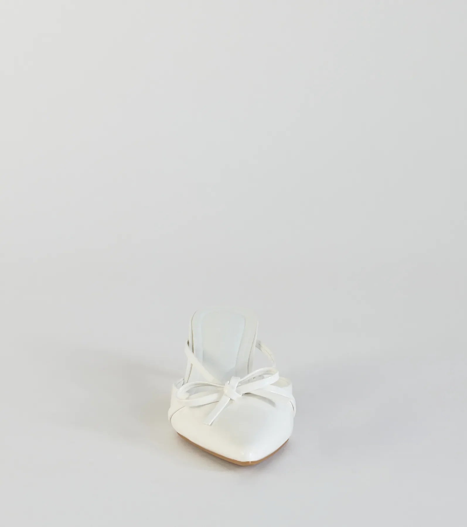 Sweetest Thing Bow Kitten Heel Mules