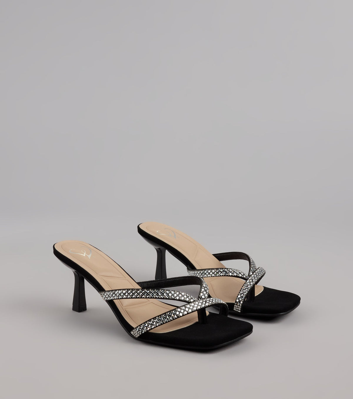 Shine Season Rhinestone Heels