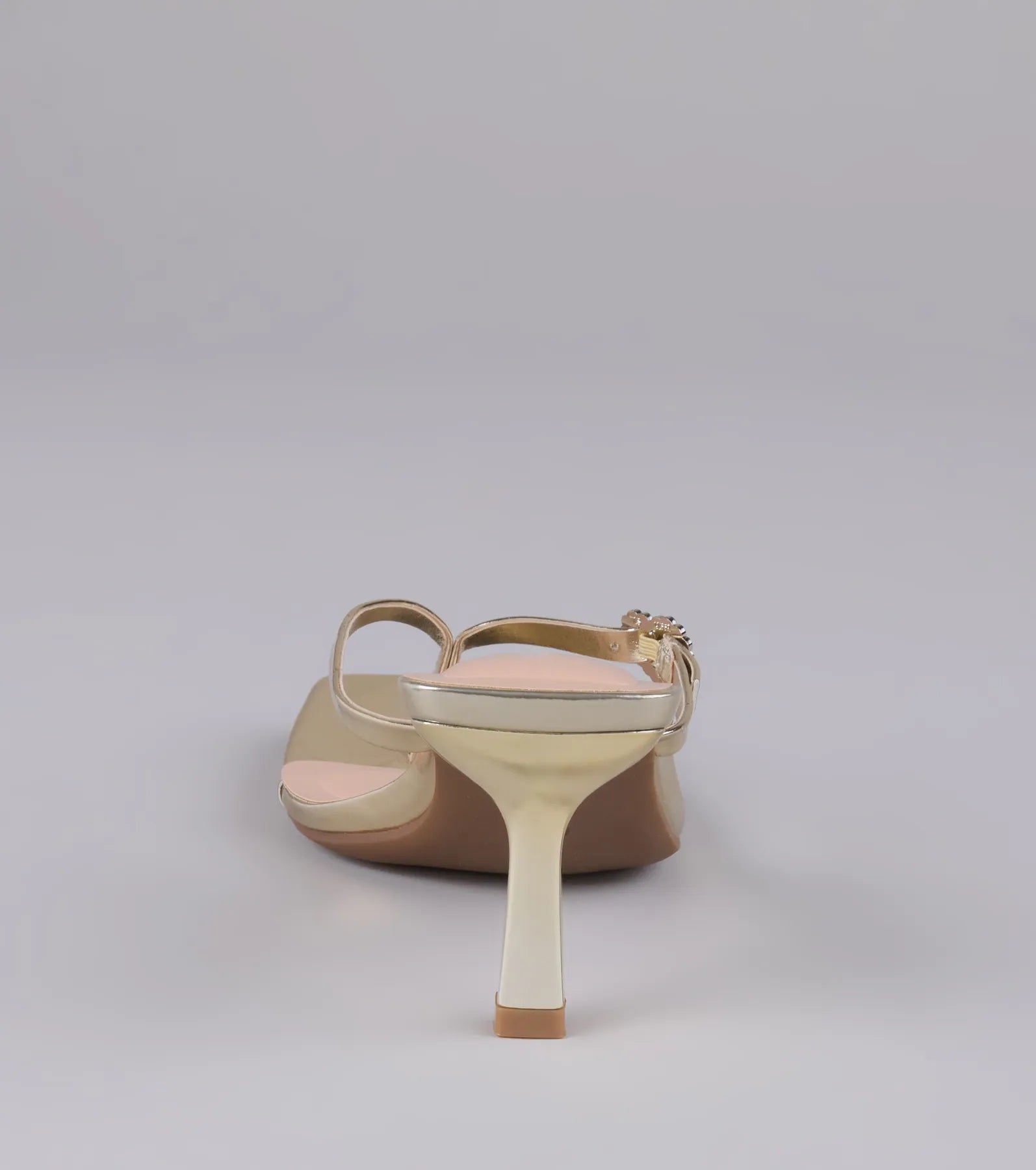 Love Story Era Heart Rhinestone Thong Heels