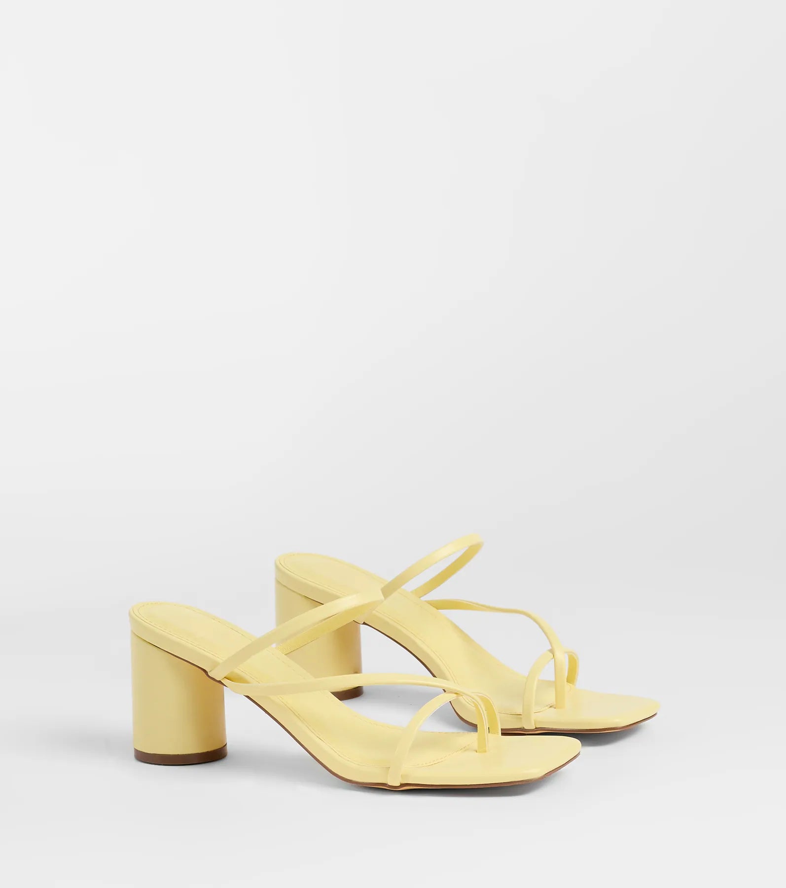 So Much Personality Strappy Block Heels