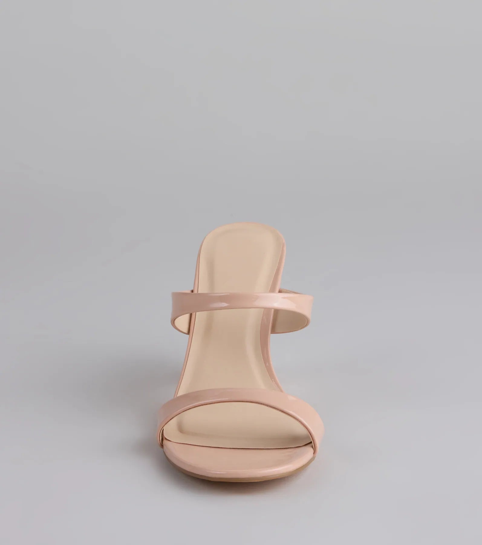 Chic Strut Strappy Block Heel Mules