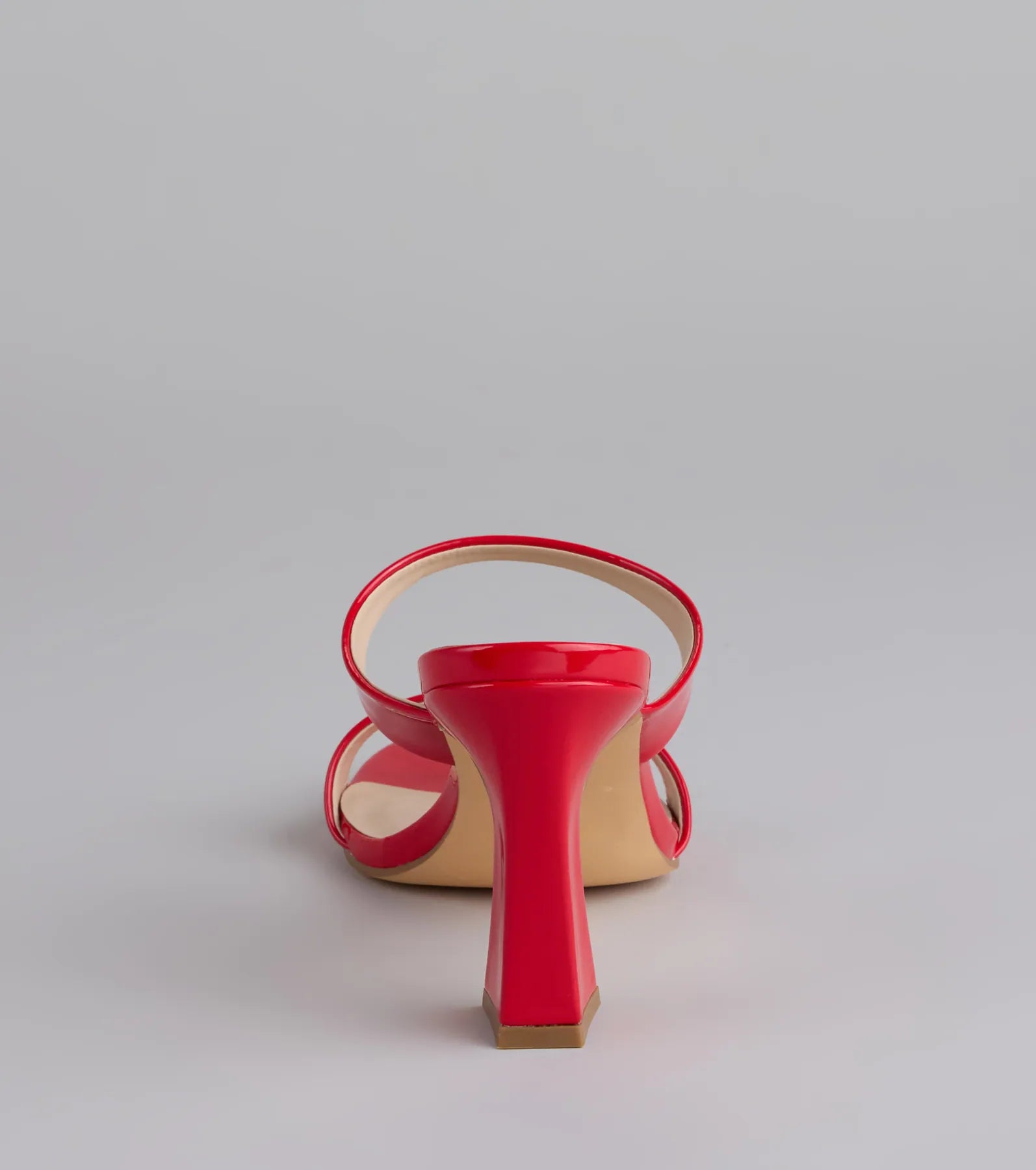 Chic Strut Strappy Block Heel Mules