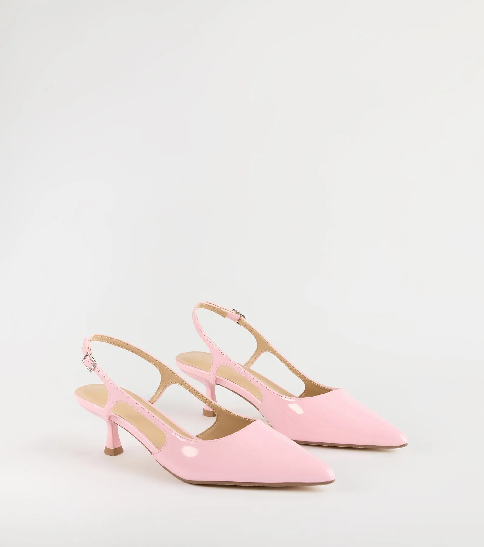 Keep It Chic Kitten Heel Pumps