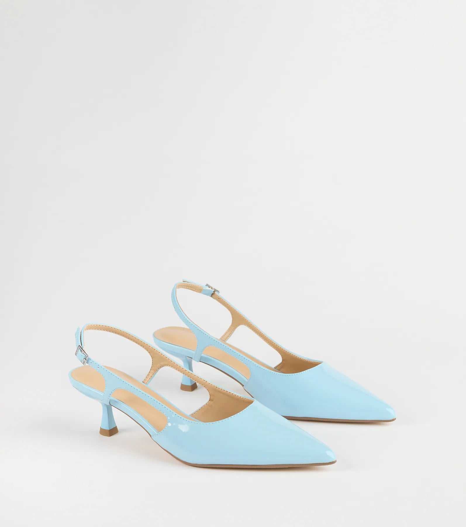 Keep It Chic Kitten Heel Pumps