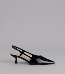 Keep It Chic Kitten Heel Pumps