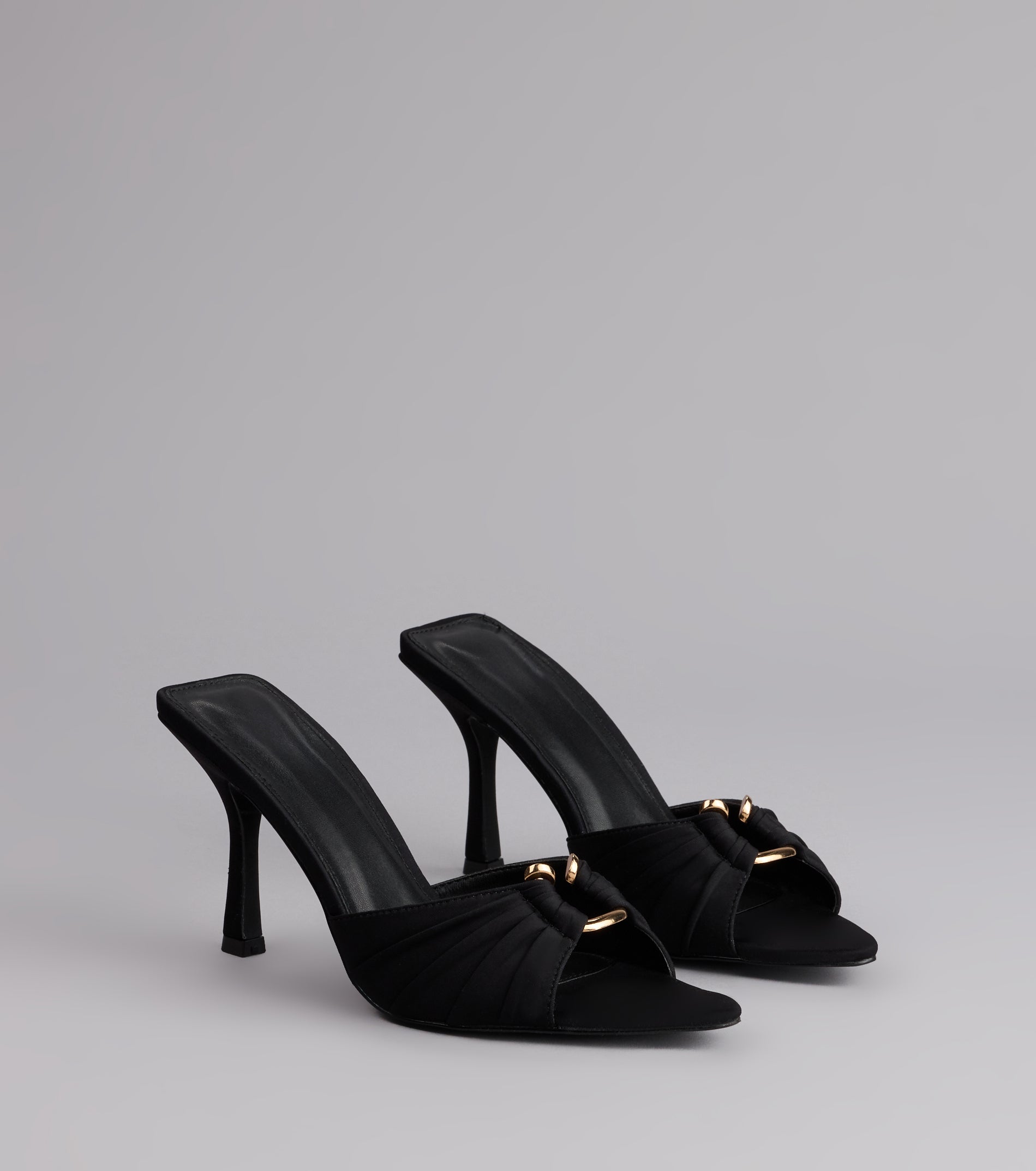 Touch Of Drama Stiletto Mules