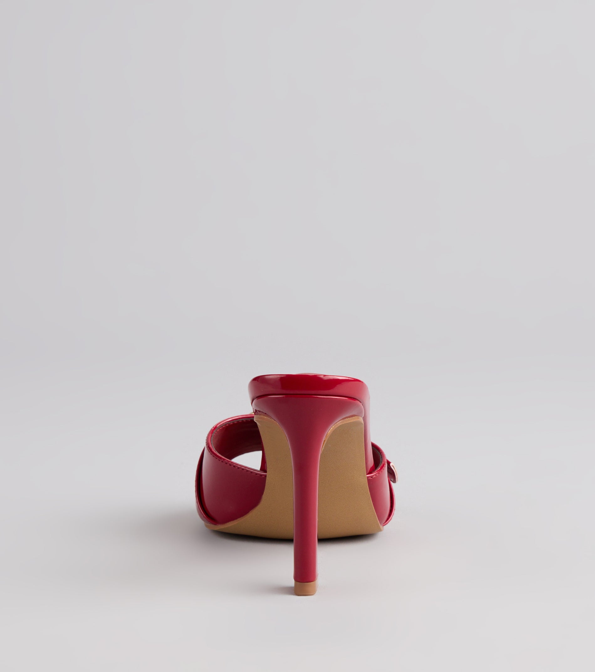 City Lights Buckle Heel Mules