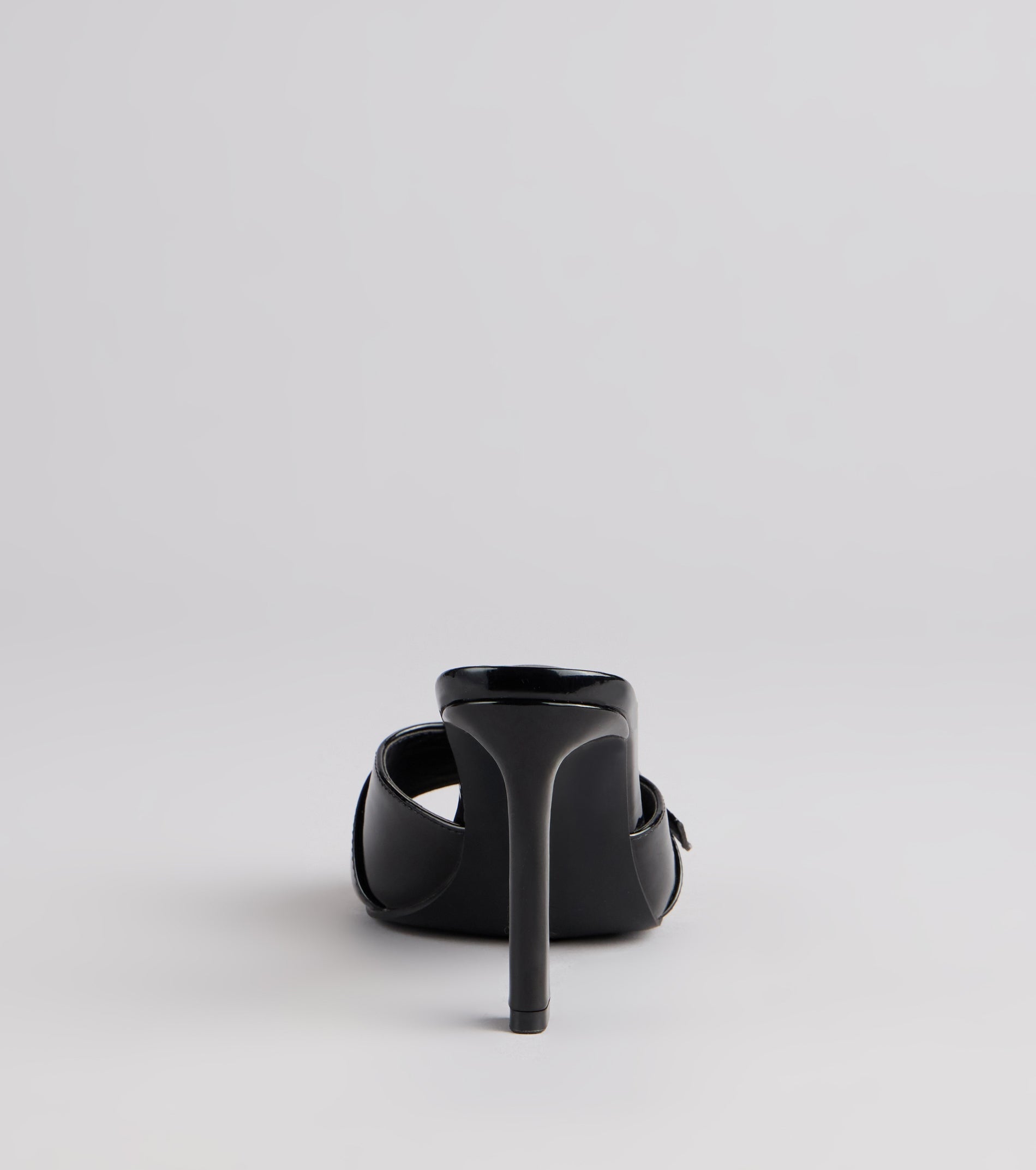 City Lights Buckle Heel Mules