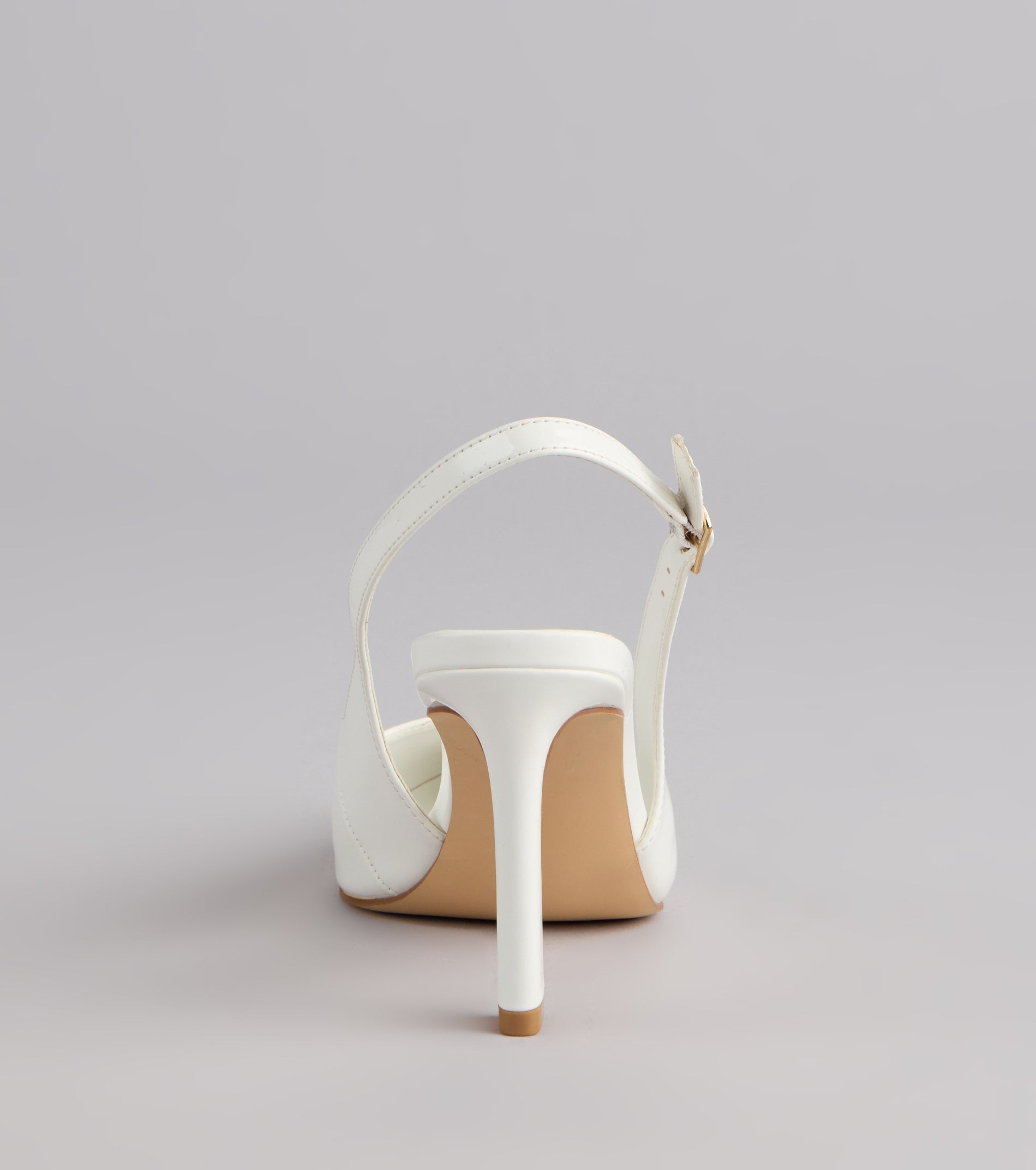 Polished And Powerful Slingback Stiletto Heels