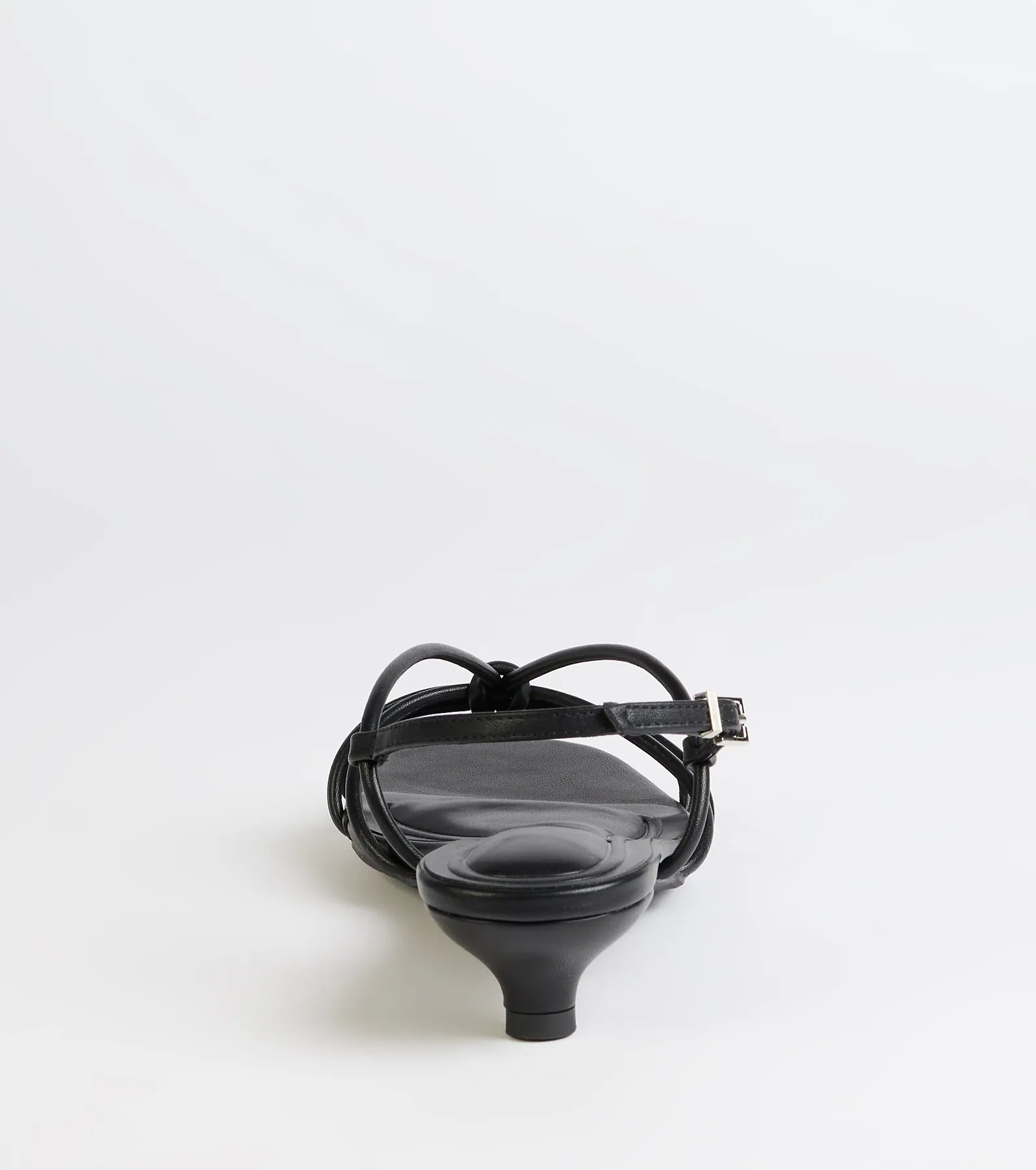 Tied Together Strappy Kitten Heels