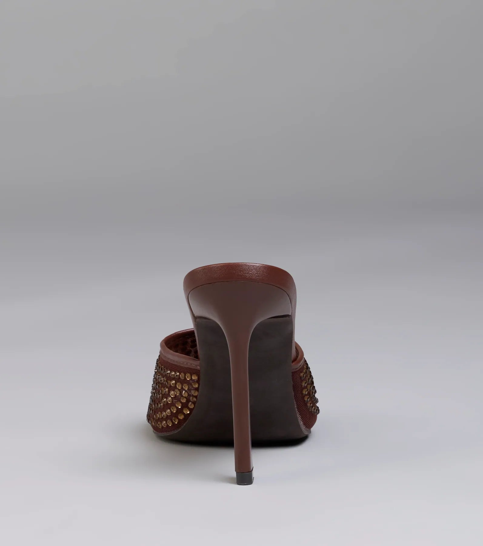 Night Glam Rhinestone Mesh Stiletto Heels