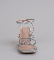 Bring The Glam Rhinestone Block Heels