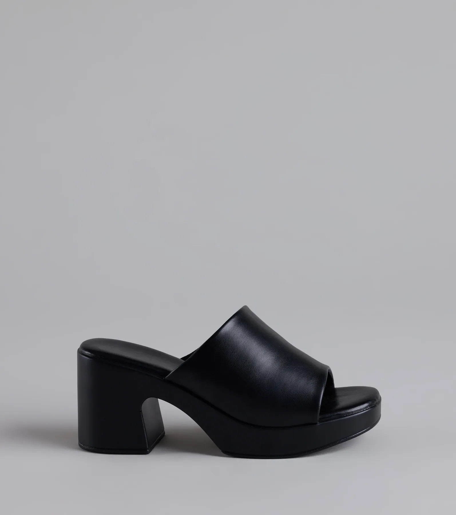 90s Icon Platform Block Heel Mules