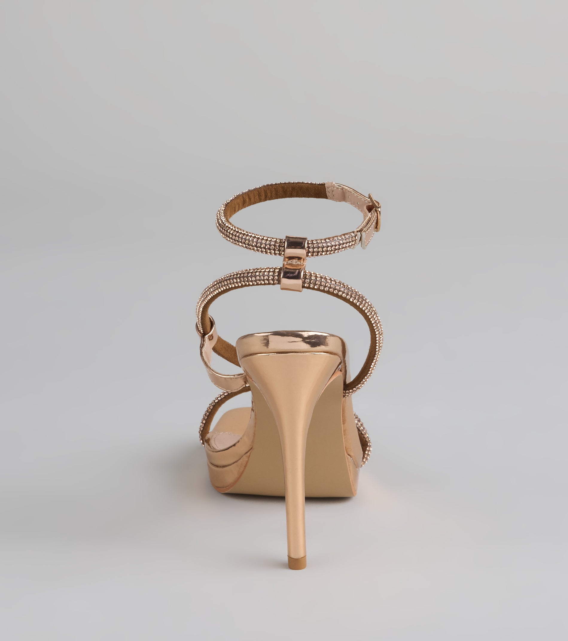 After Party Approved Rhinestone Stiletto Heels