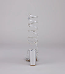 Catch Me in the Cosmos Star Spiral Heels