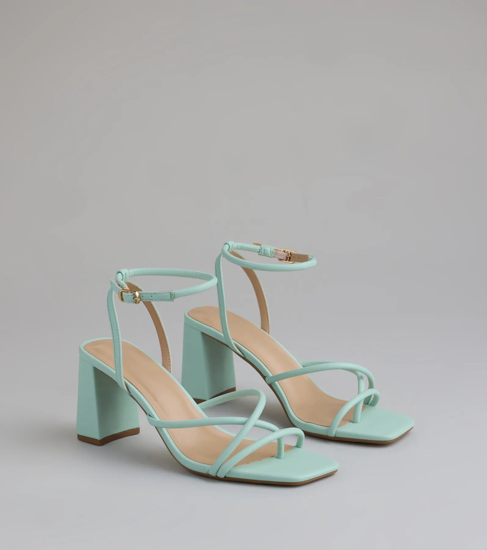 Chic Favorite Strappy Block Heels
