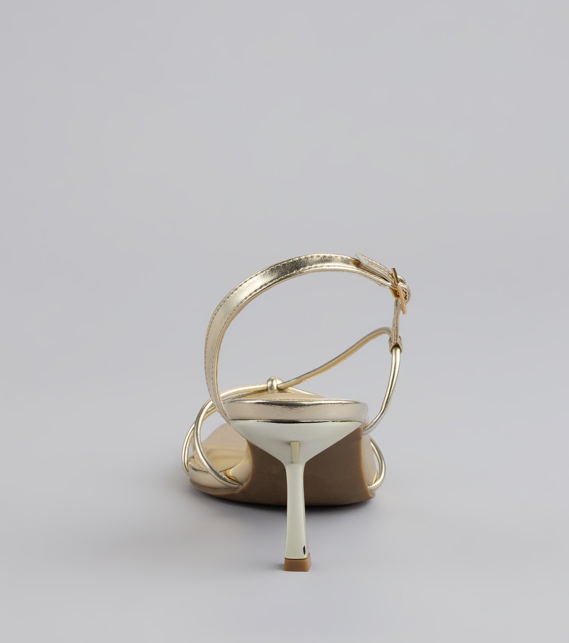 Delicately Dangerous Strappy Slingback Heels