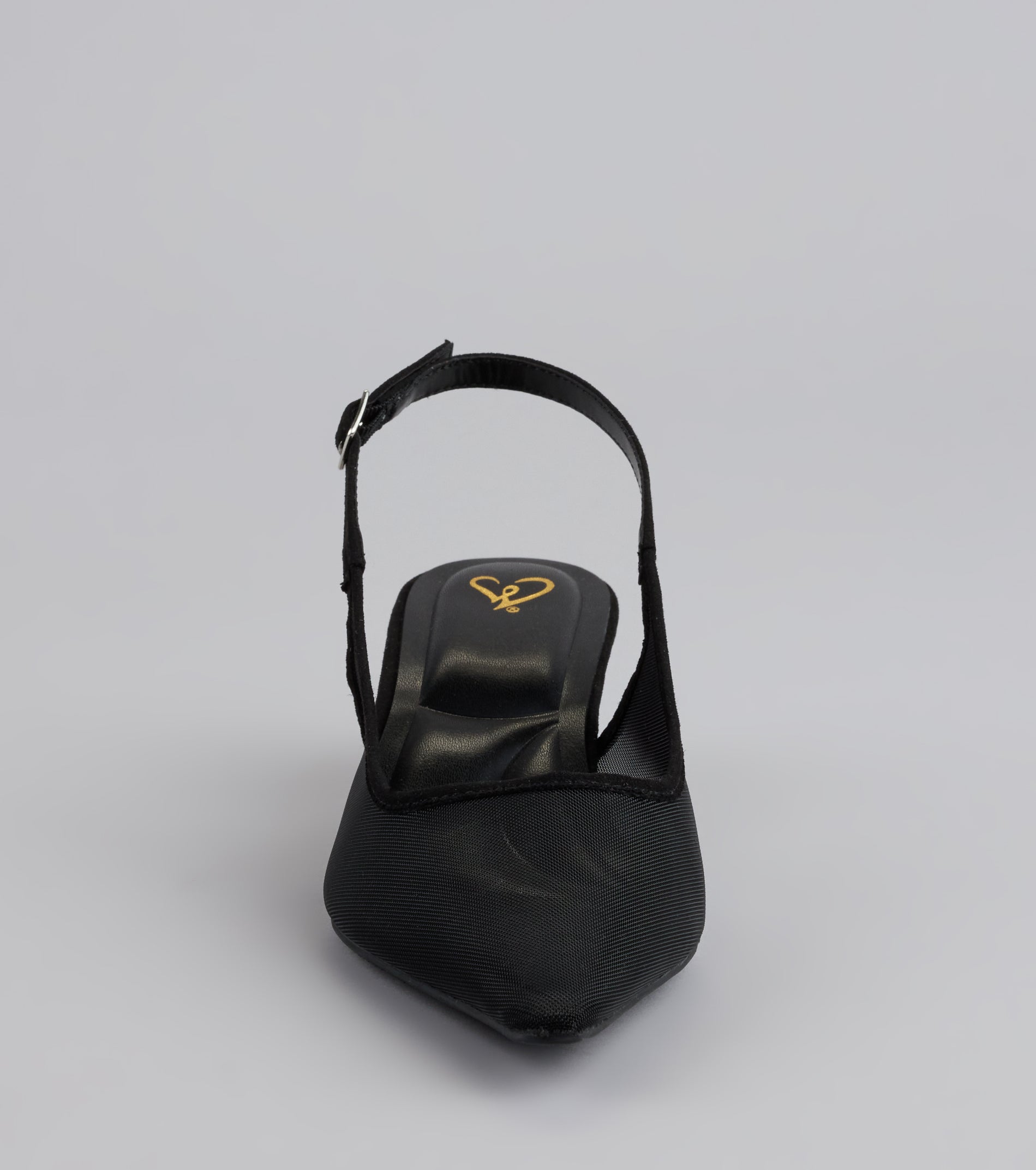 Double Take Mesh Sling-Back Pumps