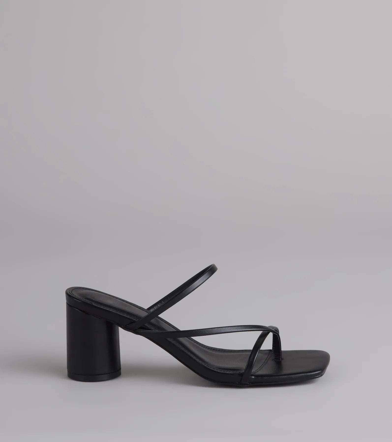 So Much Personality Strappy Block Heels