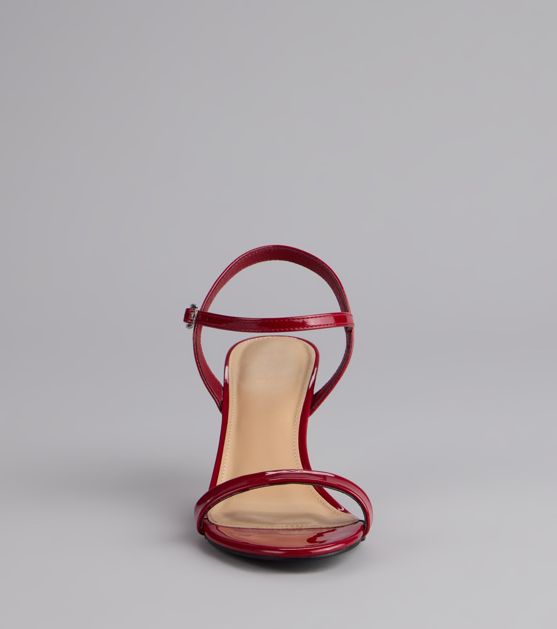 Sleek And Simple Patent Kitten Heels