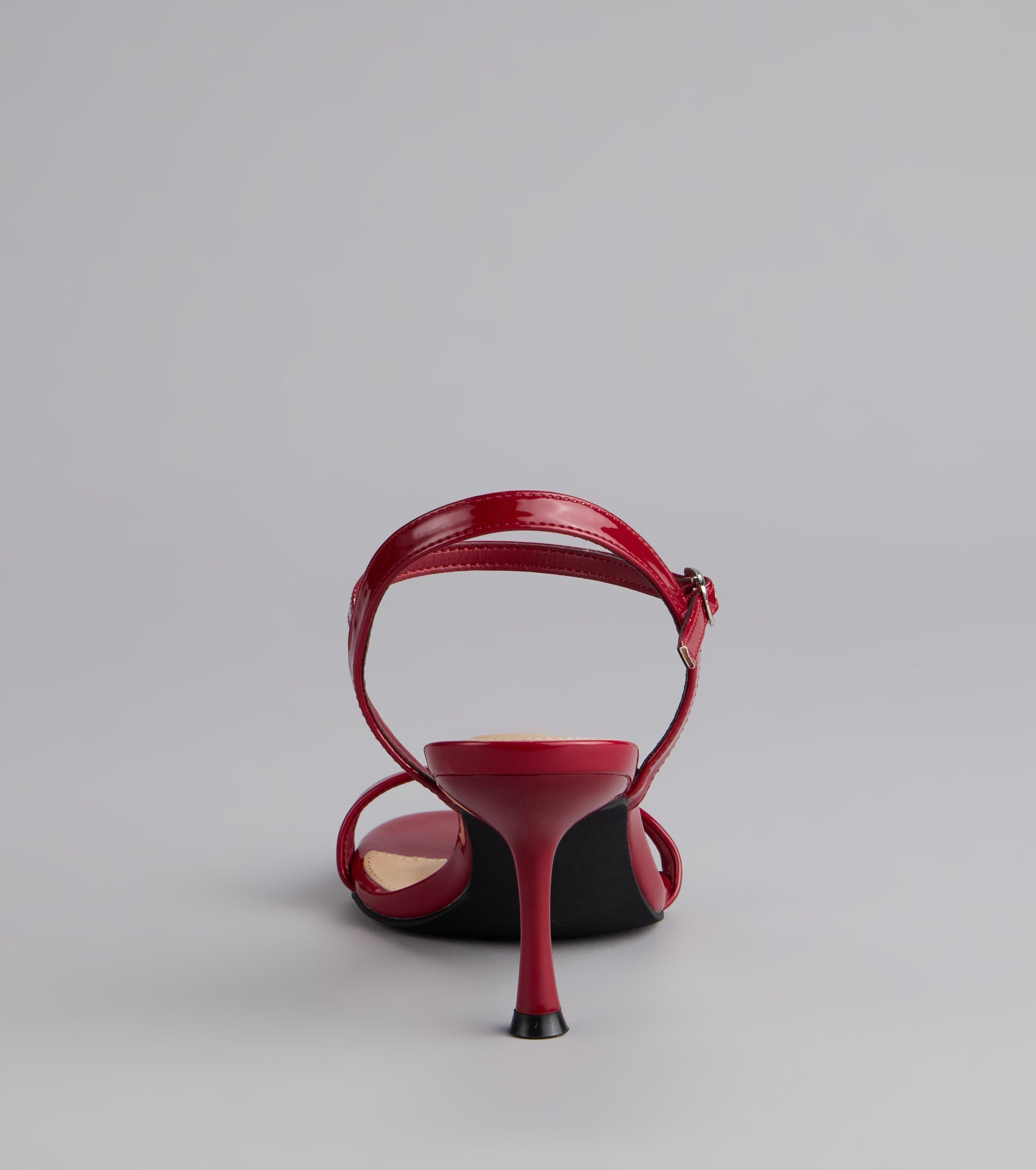 Sleek And Simple Patent Kitten Heels