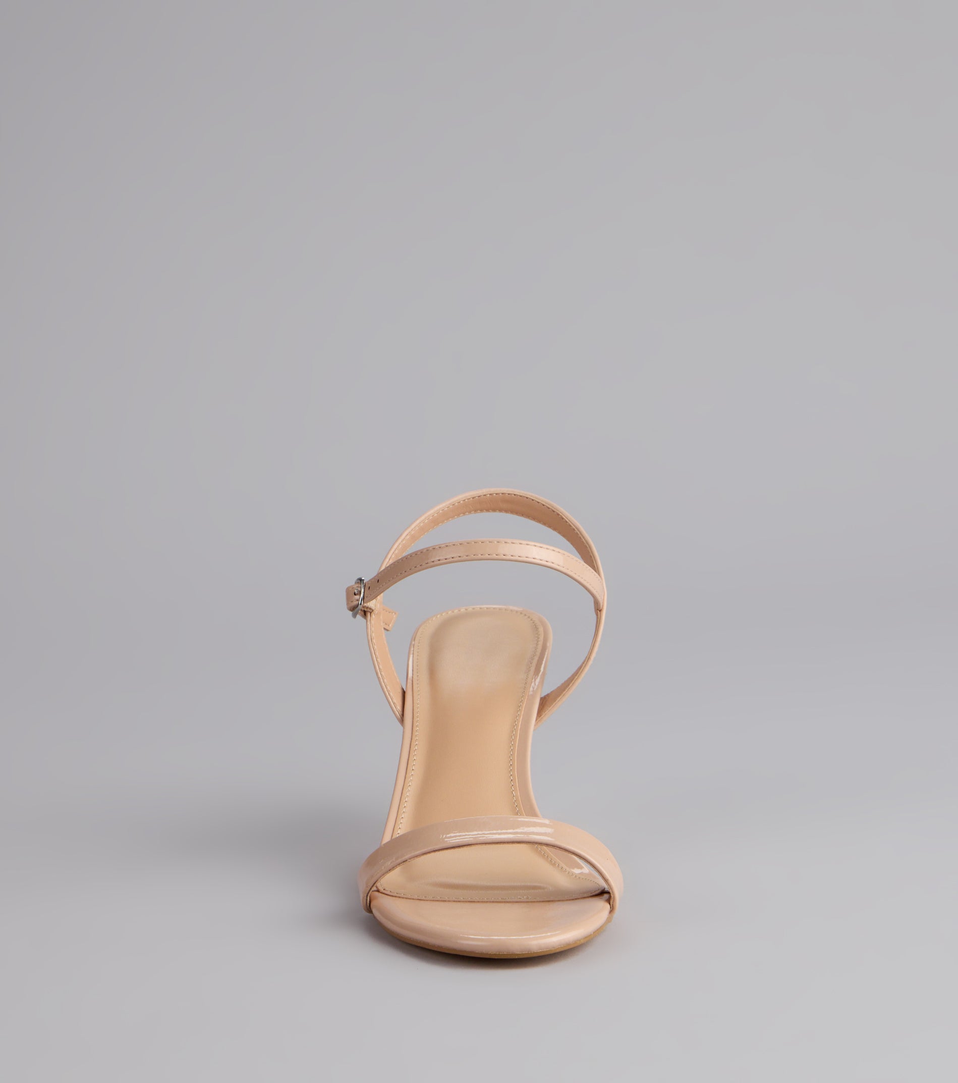 Sleek And Simple Patent Kitten Heels