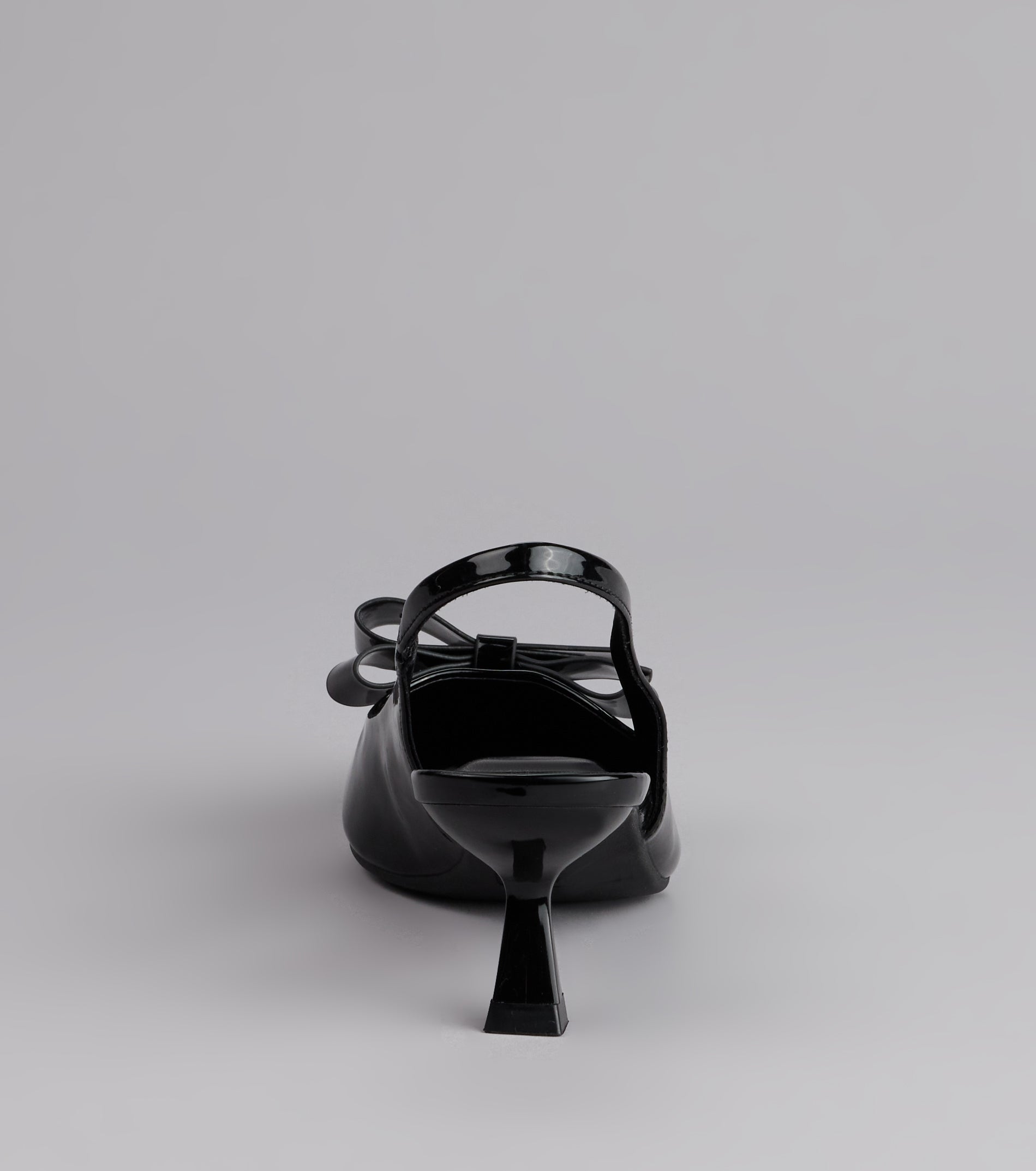 Sweet Detail Patent Slingback Heels