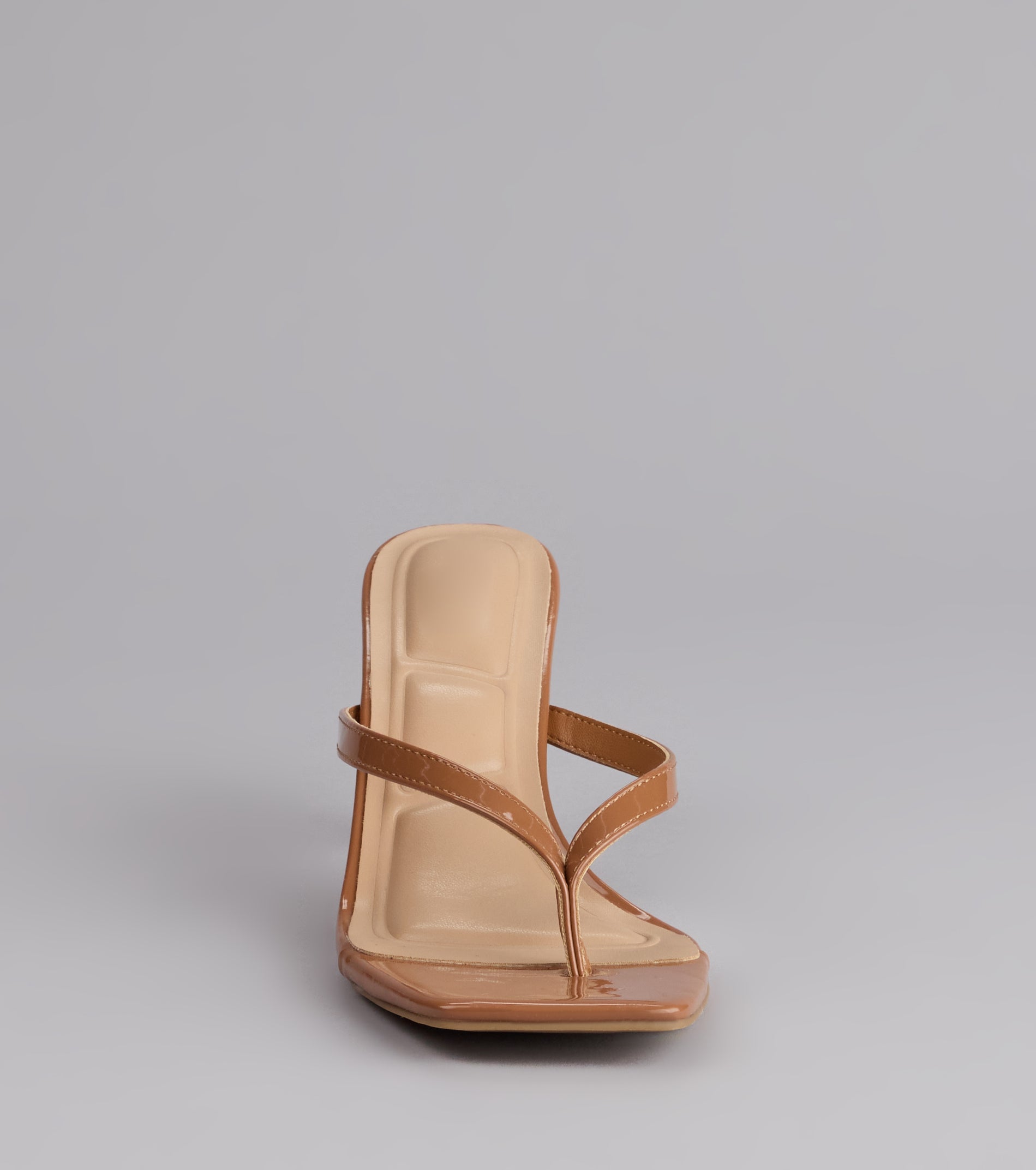 Strut And Stun Thong Mules