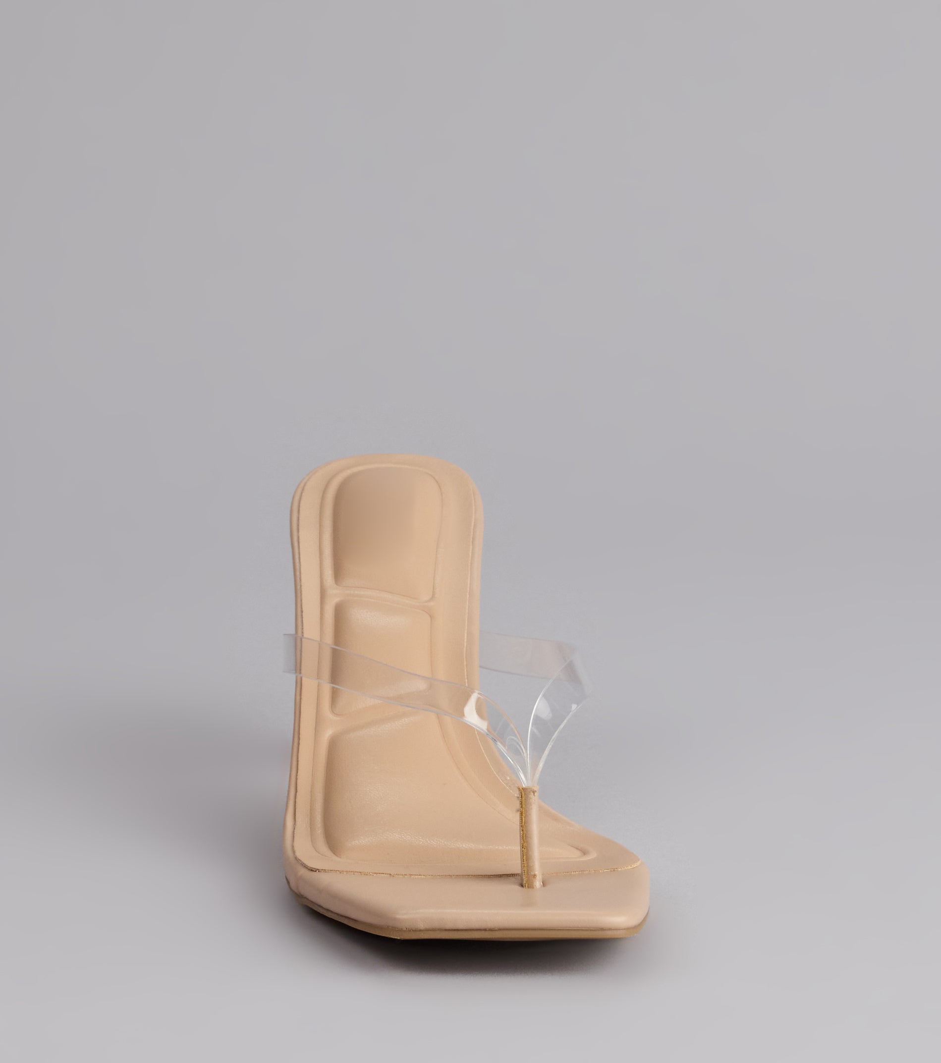 Strut And Stun Thong Mules