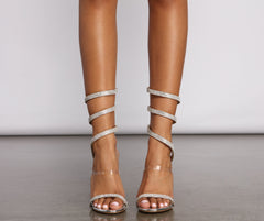 Gorgeous And Glam Rhinestone Heels