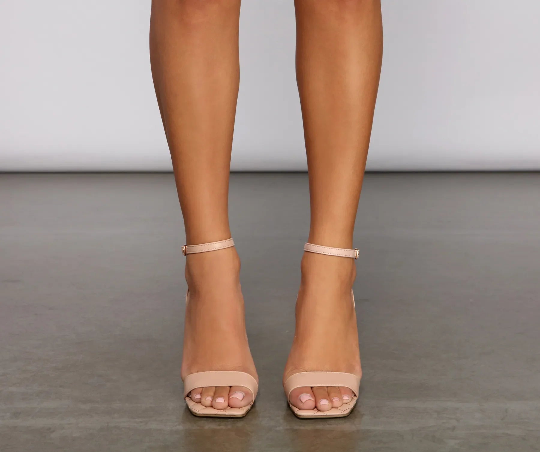 Glam It Up Quilted Diamond Block Heels