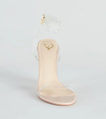 On The Scene Rhinestone Block Heels