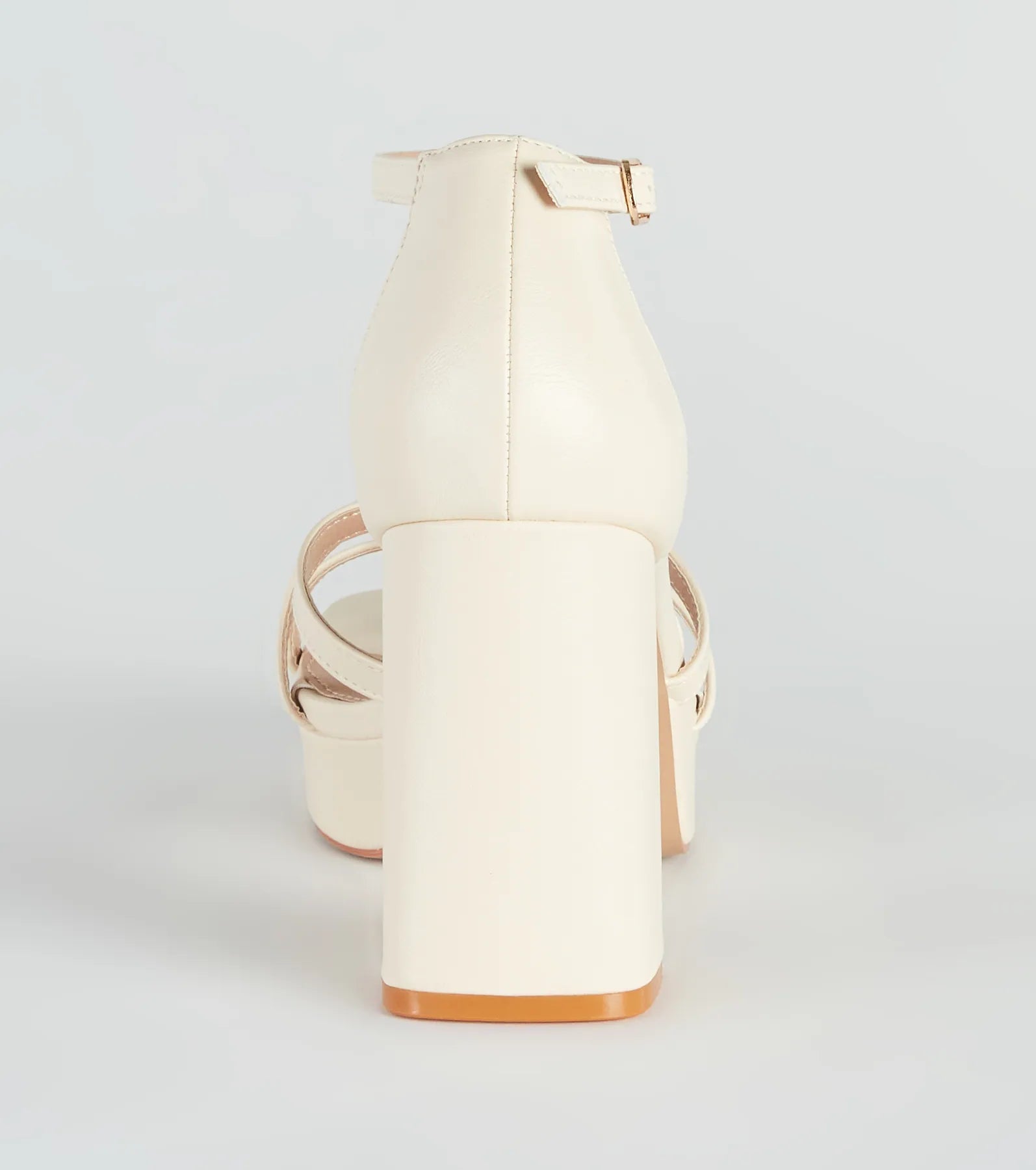 Trendy Essential Caged Platform Heels