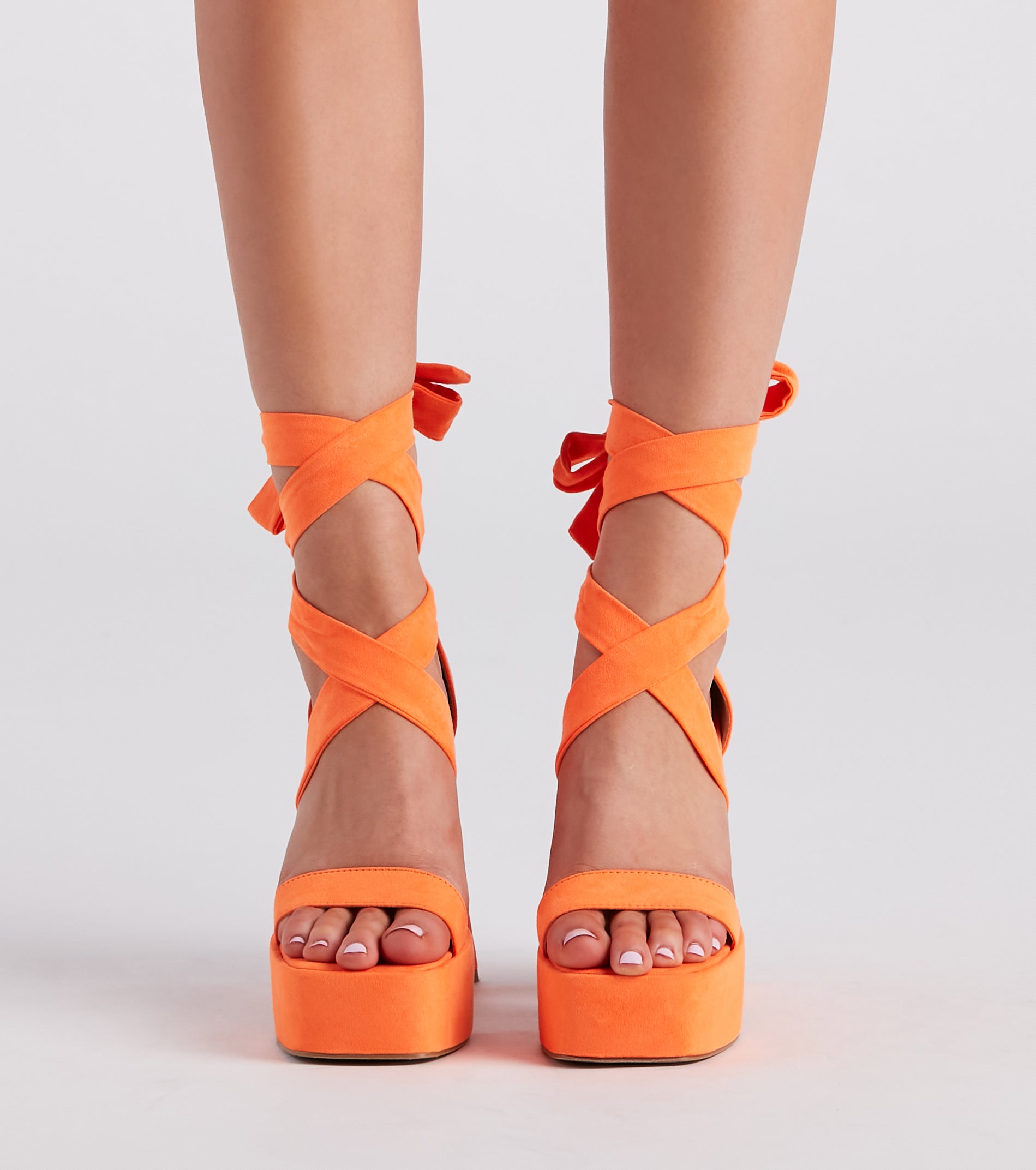 A Little Sassy Platform Block Heels