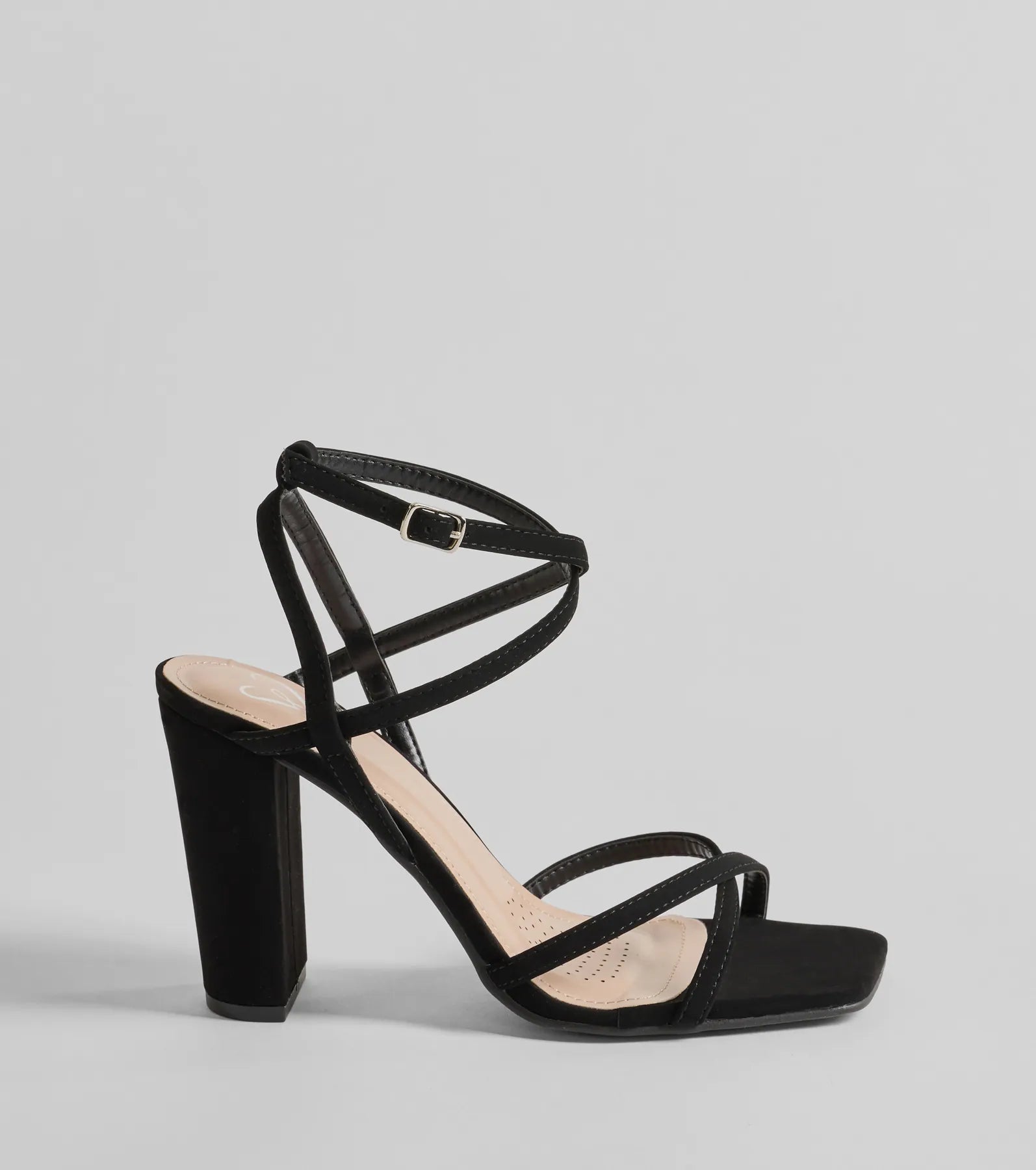 Stunning Summer Daze Strappy Block Heels
